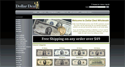 Desktop Screenshot of dollardealwholesale.com